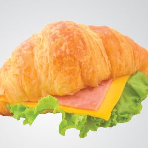 ครัวซองค์แฮมชีส Ham Cheese Croissant อร่อยน่าทานจาก snack box snack boxราคาถูก ขนมหวานอร่อยน่าทาน