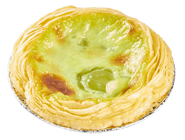 ทาร์ตไข่ใบเตยมะพร้าวอ่อน