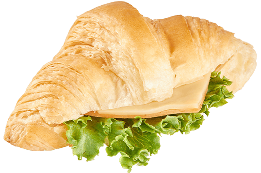 ครัวซองต์ไก่สไลด์ชีส