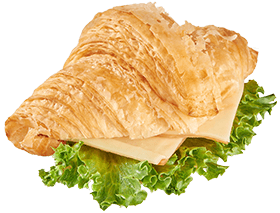 ครัวซองต์ ดับเบิ้ลไก่สไลด์ชีส