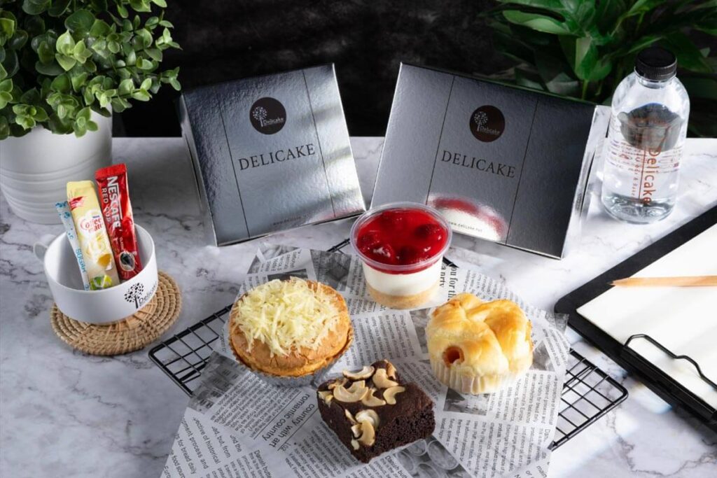 ร้านเดลี่เค้ก บริการ Snack box ขนมจัดเบรค จัดเบรคกาแฟ คอฟฟี่เบรค Coffee Break Snack box ขนมจัดเบรค จัดเบรคกาแฟ